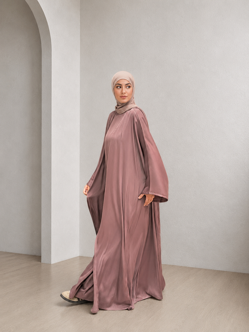 SILLAGE — Abaya deux pièces en Nida Premium.